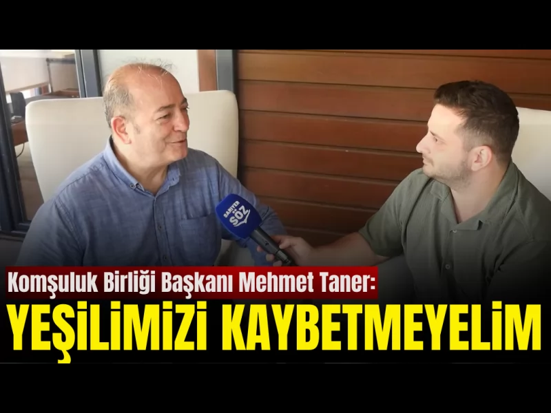 Başkanımız Mehmet Taner, Sarıyersöz ile yaptığı söyleşide bölgemizdeki sorunları dile getirdi.